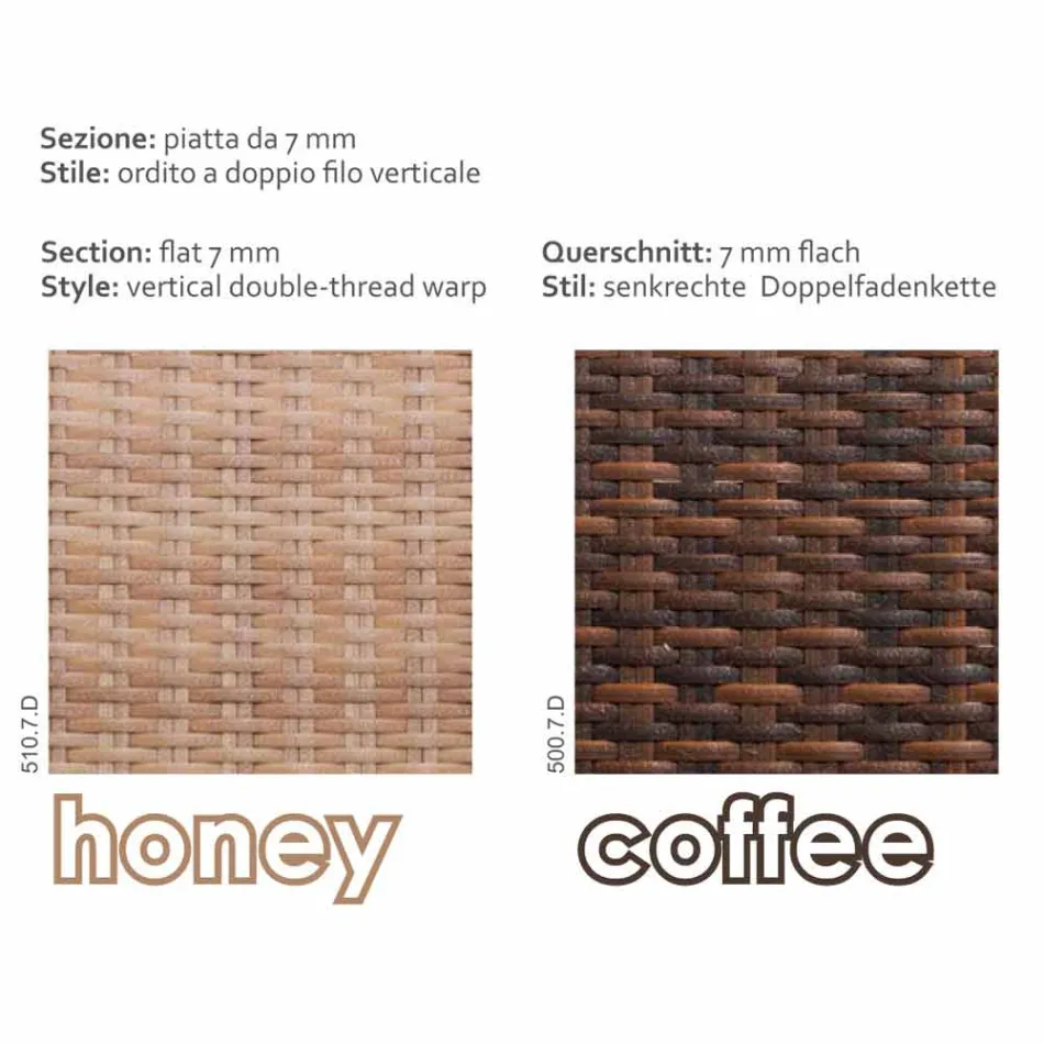 Outdoor Armchair hand in Joe polyethyleen Viadurini