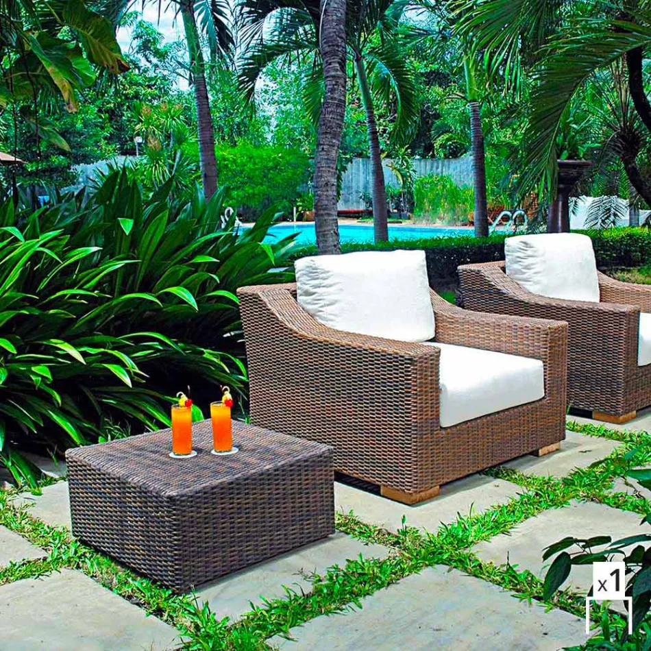 Outdoor Armchair hand in Joe polyethyleen Viadurini