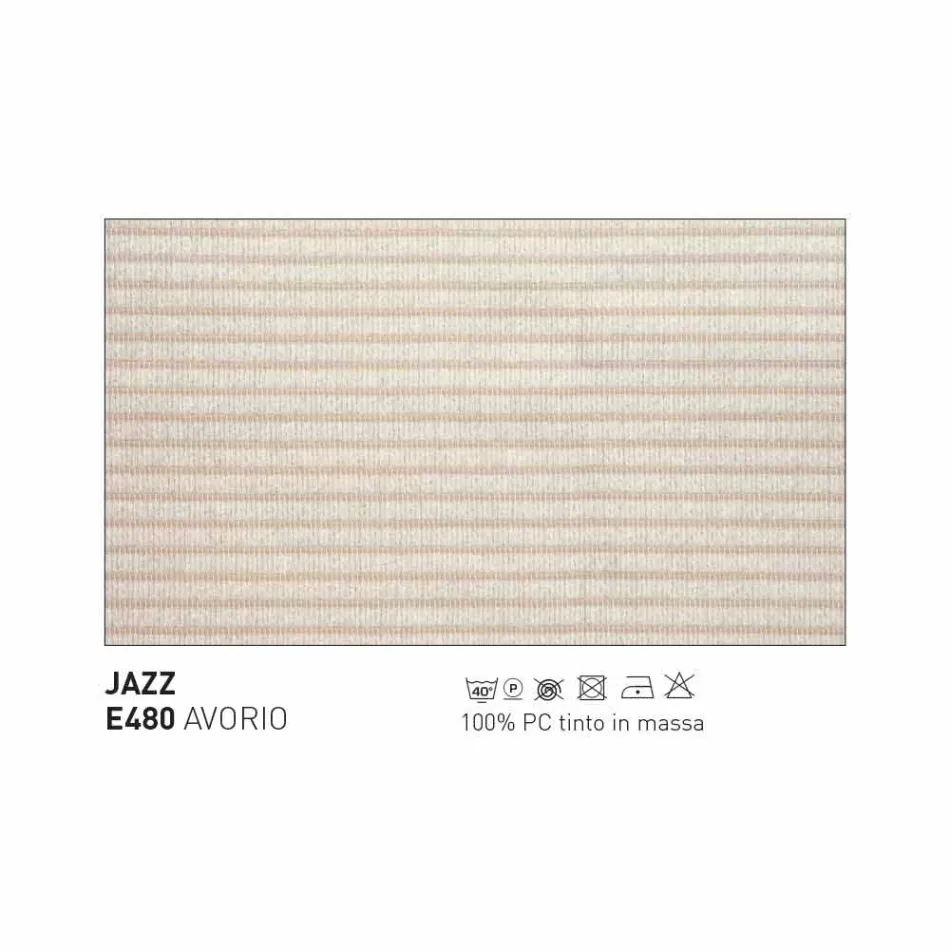 Design Varaschin Emma outdoorzetel in aluminium en stof Viadurini