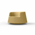 Modern design tuinzetel Roulette Vondom in polyethyleen Viadurini