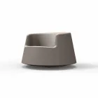 Modern design tuinzetel Roulette Vondom in polyethyleen Viadurini