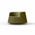 Modern design tuinzetel Roulette Vondom in polyethyleen Viadurini