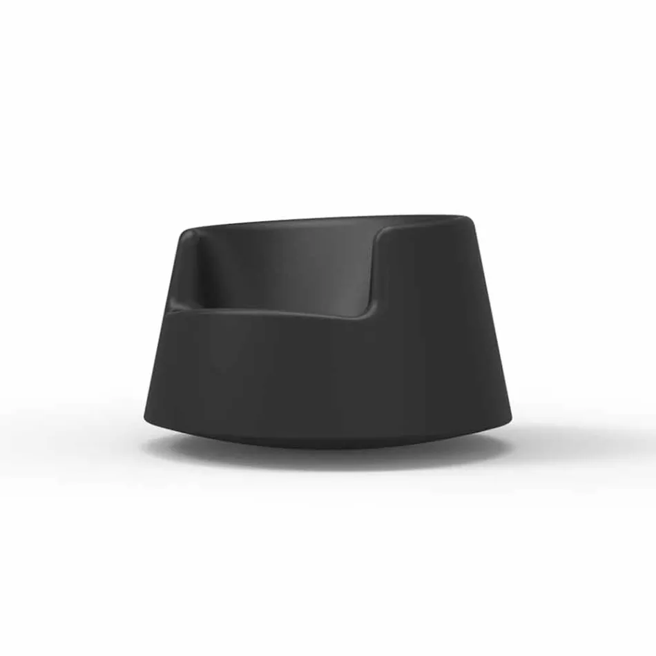 Modern design tuinzetel Roulette Vondom in polyethyleen Viadurini