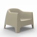 Modern design outdoorzetel van polypropyleen, Solid van Vondom, 4 stukken
