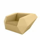 Faz tuinzetel van Vondom modern design in polyethyleen Viadurini