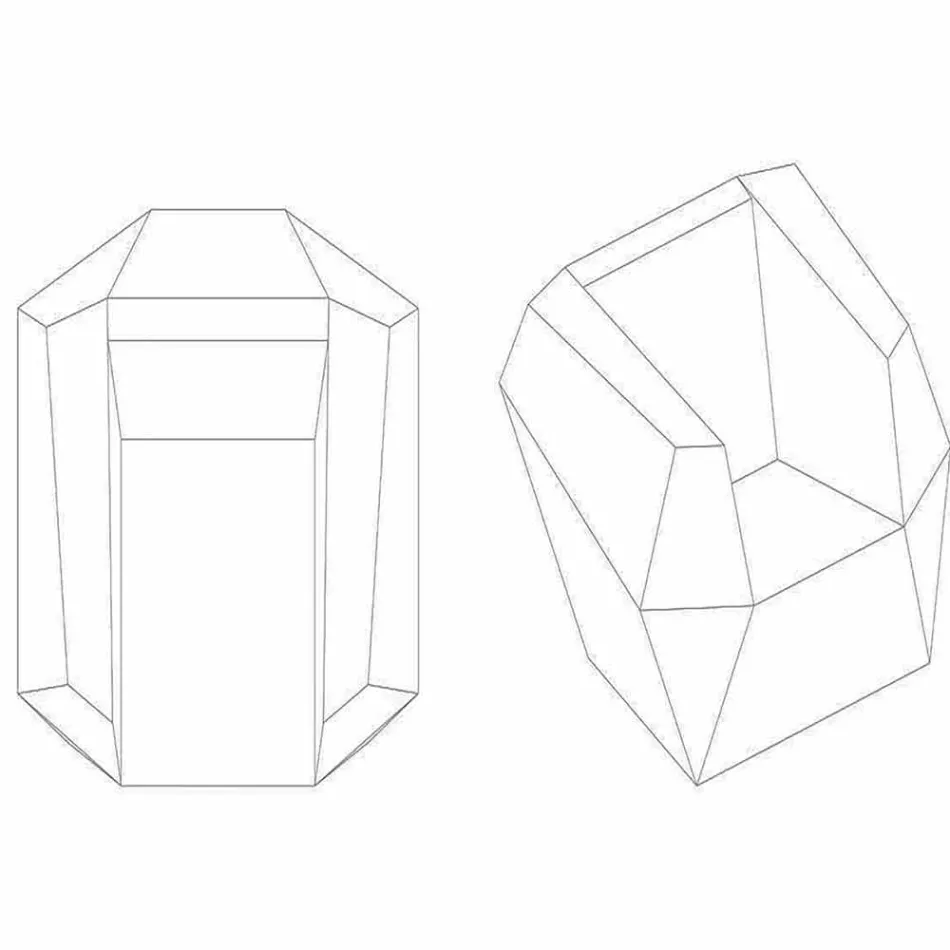 Faz tuinzetel van Vondom modern design in polyethyleen Viadurini