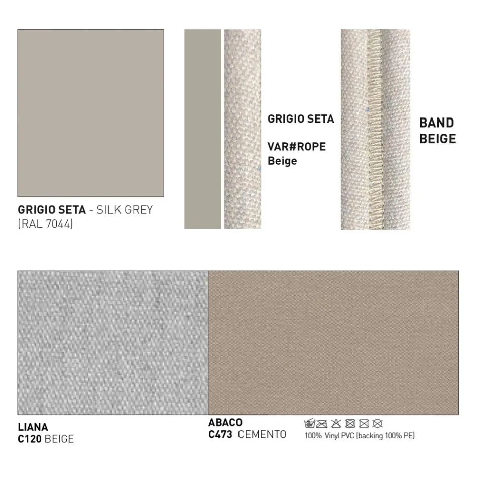 Aluminium tuinfauteuil Made in Italy - Emmacross door Varaschin Viadurini