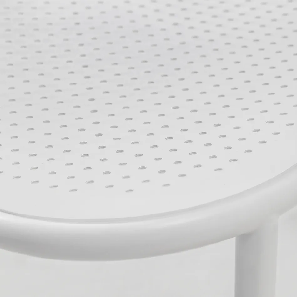 Tuinfauteuil in gelakt metaal Made in Italy 2 stuks - Synergy Viadurini