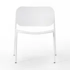 Tuinfauteuil in gelakt metaal Made in Italy 2 stuks - Synergy Viadurini