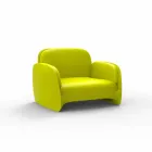 Pezzettina by Vondom tuinstoel in polyethyleen, design Viadurini