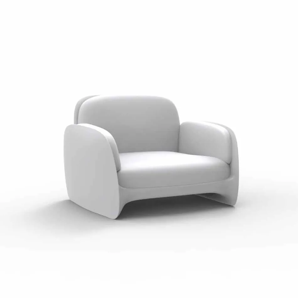 Pezzettina by Vondom tuinstoel in polyethyleen, design Viadurini