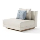 Stoffen tuinfauteuil Made in Italy - Rubik Viadurini