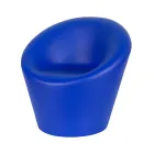 Tuinfauteuil in fluo en gekleurd polyethyleen Made in Italy - Colores Viadurini