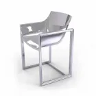 WallStreet Vondom tuinzetel, polypropyleen en glasvezel Viadurini