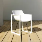 WallStreet Vondom tuinzetel, polypropyleen en glasvezel Viadurini