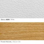 Woonkamer fauteuil met voetsteun in leer en hout Made in Italy - Butterfly Viadurini