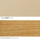 Woonkamer fauteuil met voetsteun in leer en hout Made in Italy - Butterfly Viadurini