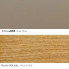 Woonkamer fauteuil met voetsteun in leer en hout Made in Italy - Butterfly Viadurini