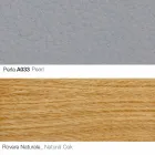 Woonkamer fauteuil met voetsteun in leer en hout Made in Italy - Butterfly Viadurini