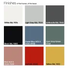 Woonkamer fauteuil in hout en metaal Made in Italy 2 stuks - Saffia Viadurini