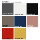 Woonkamer fauteuil bekleed met stof Made in Italy 2 stuks - Sangria Viadurini