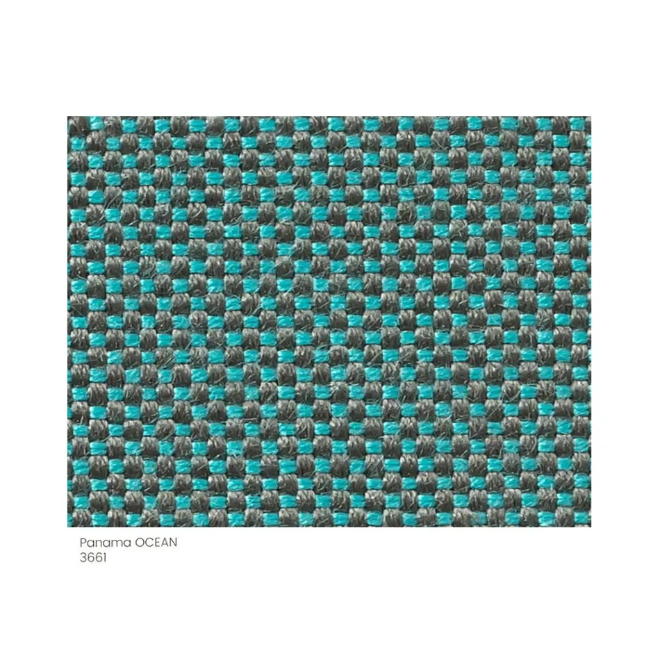 Woonkamer fauteuil bekleed met stof Made in Italy 2 stuks - Sangria Viadurini