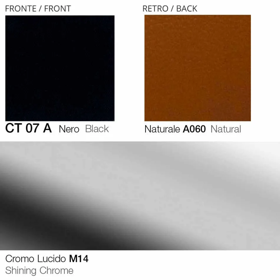 Draaibare woonkamerfauteuil in leer en metaal Made in Italy - Butterfly Viadurini