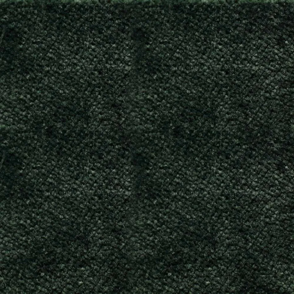 Fluwelen woonkamerfauteuil met metalen structuur Made in Italy - Alaska Viadurini