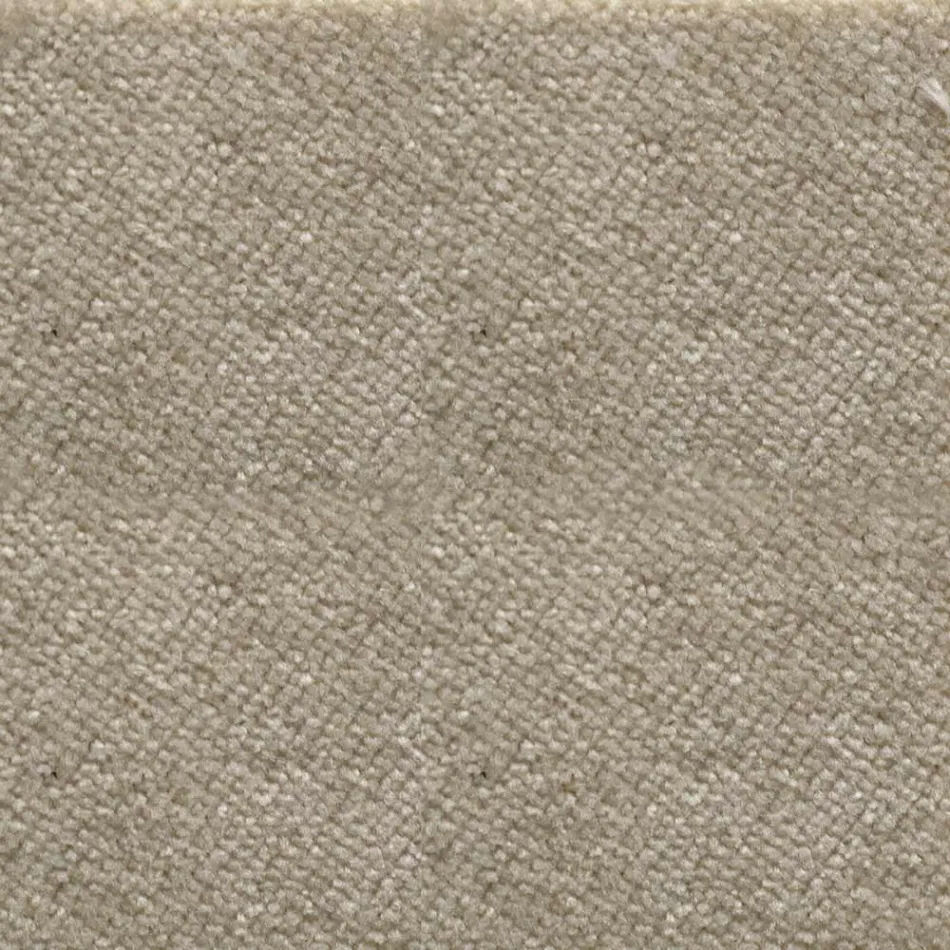 Fluwelen woonkamerfauteuil met metalen structuur Made in Italy - Alaska Viadurini