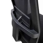 Draaibare bureaustoel met gaslift in technische stof en gaas - Kantoor Viadurini