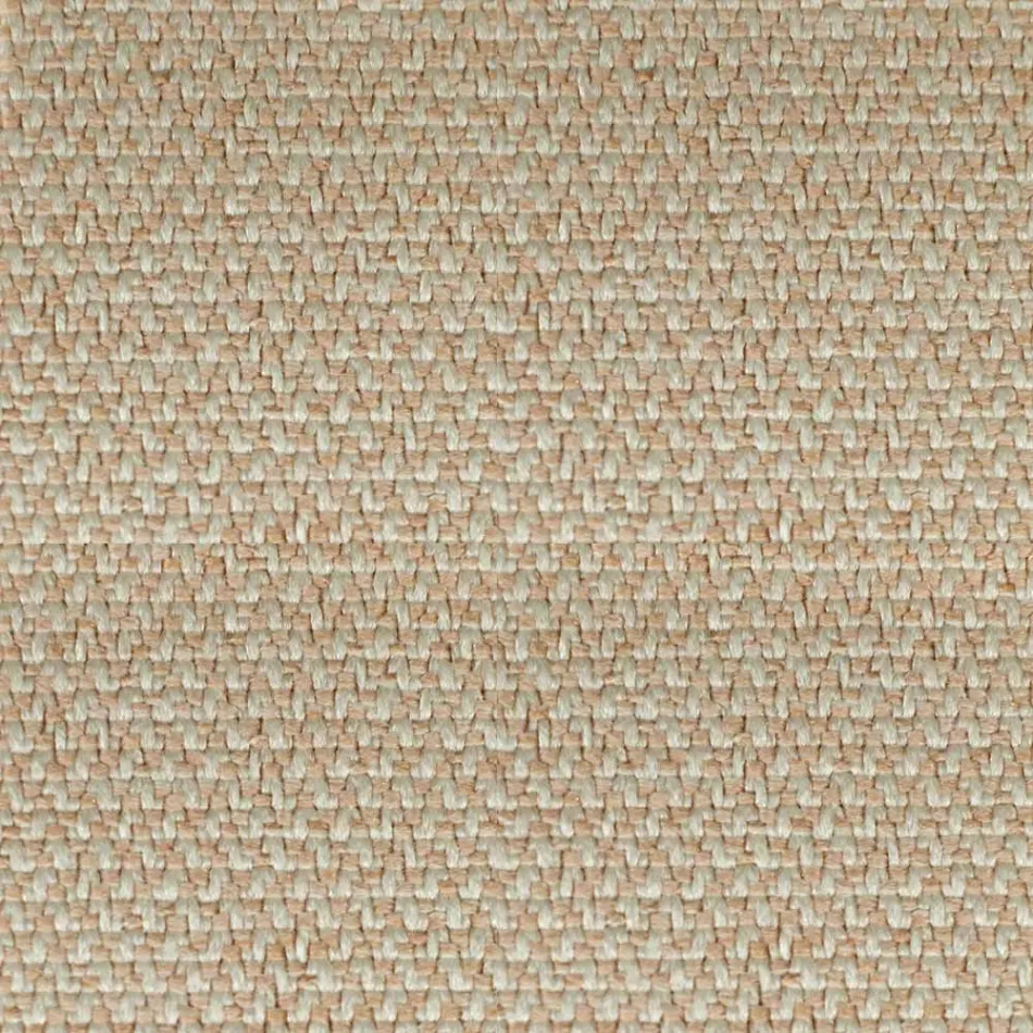 Hoogwaardige fauteuil van stof met metalen onderstel, gemaakt in Italië - Bergen Viadurini