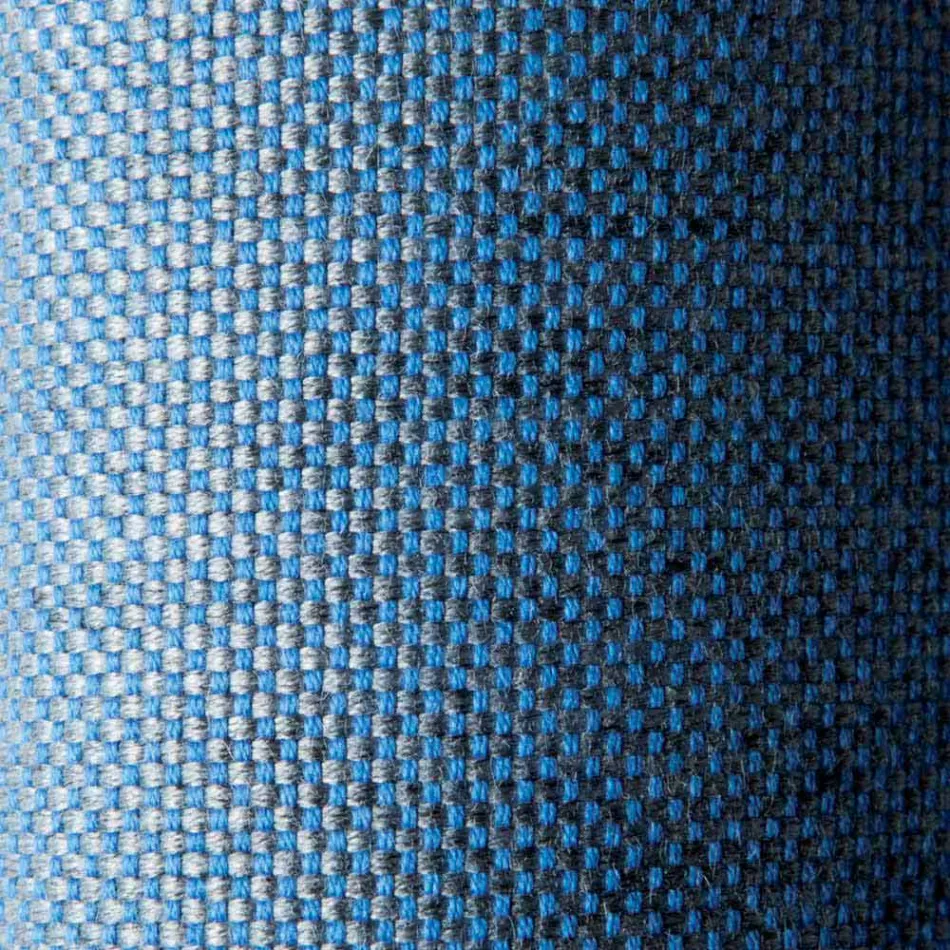 Design fauteuil voor buiten in metaal en stof Made in Italy - Selia Viadurini