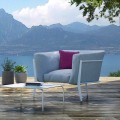 Modern en gemaakt in Italië design fauteuil voor buiten of binnen - Carminio1
