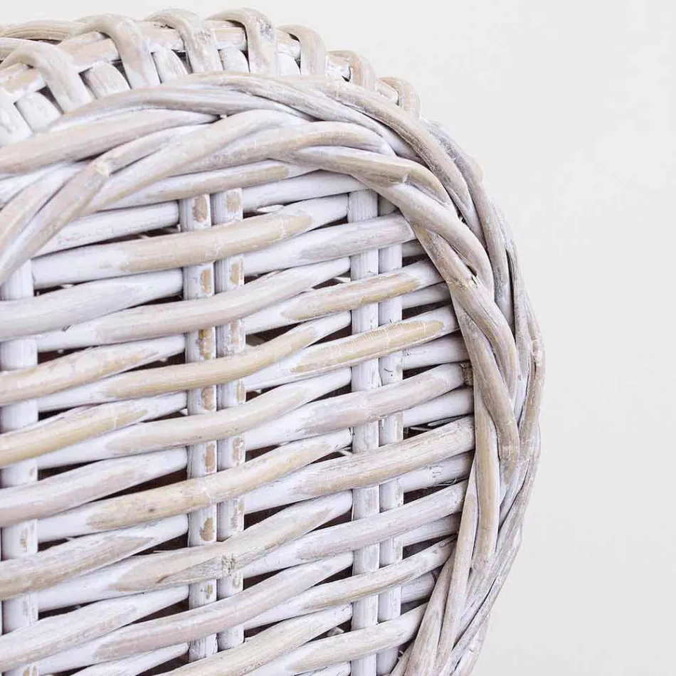 Homemotion rotan luxe design fauteuil voor binnen / buiten - Francioso Viadurini