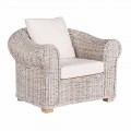 Etnische fauteuil voor indoor of indoor outdoor rotan Homemotion - Francioso