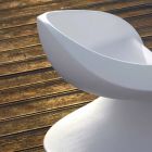 Interne of externe designfauteuil in wit polyethyleen - Petra van Myyour Viadurini