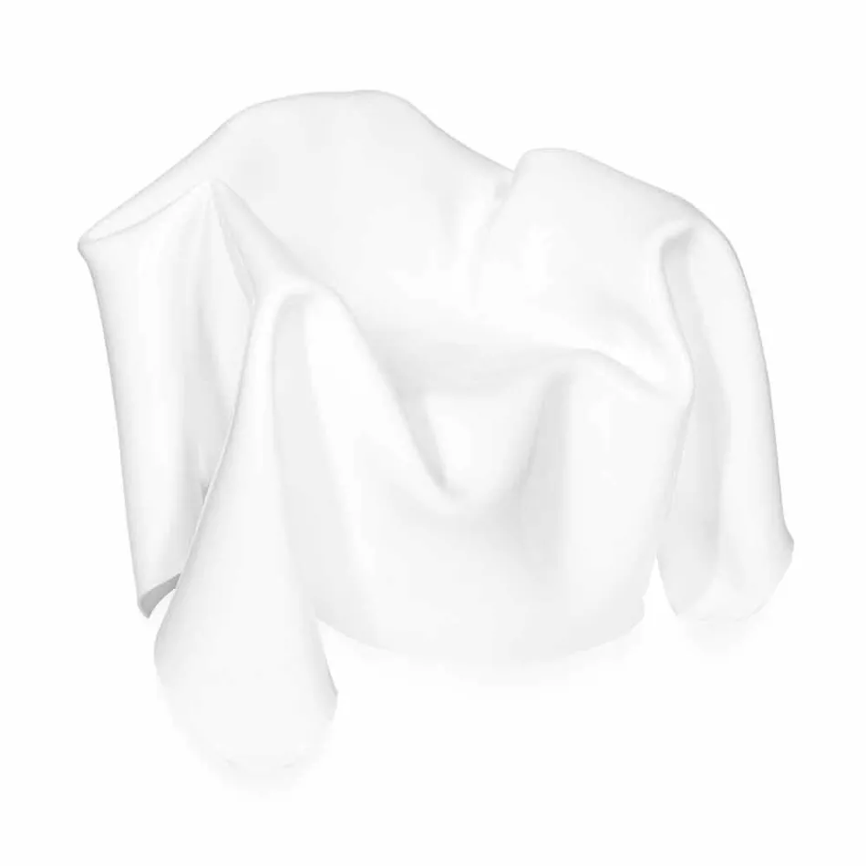 modern design stoel in het wit plexiglas Parijs, made in Italy Viadurini