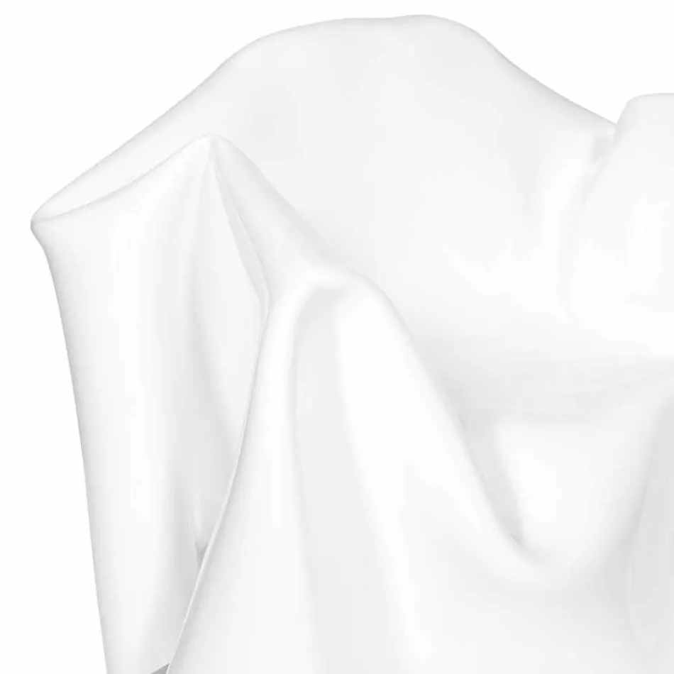 modern design stoel in het wit plexiglas Parijs, made in Italy Viadurini