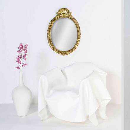 modern design stoel in het wit plexiglas Parijs, made in Italy Viadurini