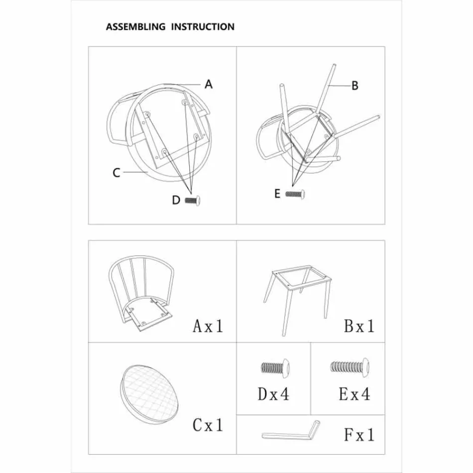 Design fauteuil in industriële stijl in ijzer en eco-leer - Pinny Viadurini