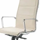 Directional bureaustoel koeienhuid bloemtype Agata Viadurini