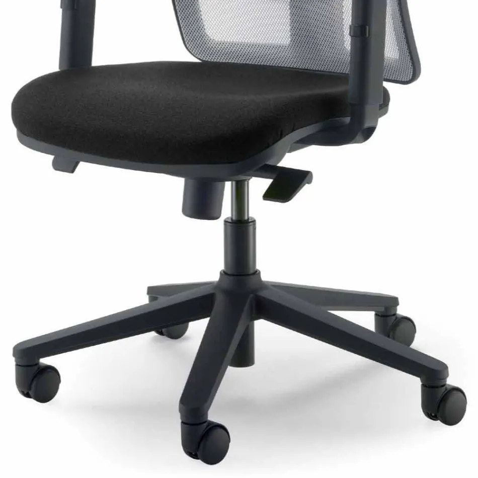 Executive high-back office fauteuil gemaakt in Italië Amelie Viadurini