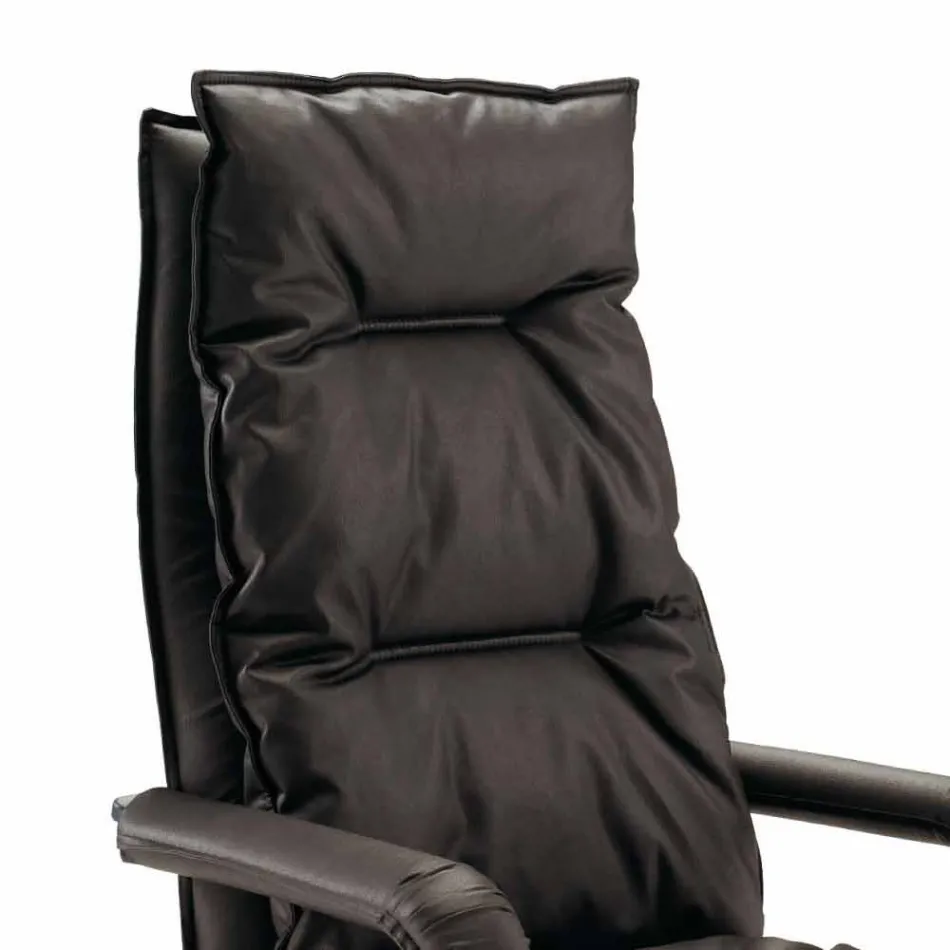 Moderne Executive stoel Office kunstleer Gemma Viadurini