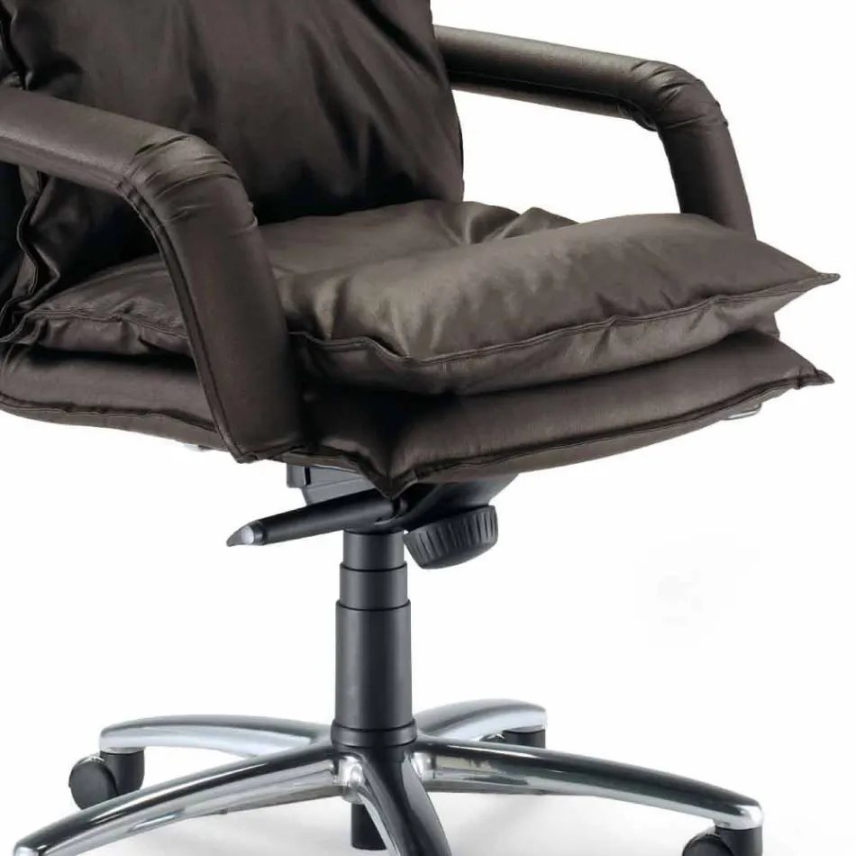 Moderne Executive stoel Office kunstleer Gemma Viadurini