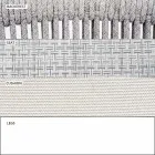 Tuinschommelfauteuil Effen en gestoffeerde stof - Smart van Varaschin Viadurini