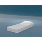 Drijvende leunstoel Trona wit ontwerp Luxe, made in Italy Viadurini