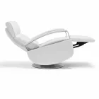 Moderne design 2-motorige draaifauteuil gemaakt in Cassia, Italië Viadurini