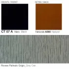 Draaibare lederen fauteuil met houten onderstel Made in Italy - Butterfly Viadurini