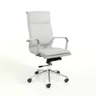 Fauteuil van synthetisch leer in 3 verschillende afwerkingen - Neon Viadurini