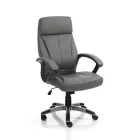 Fauteuil van synthetisch leer met verouderd effect - Rhodium Viadurini